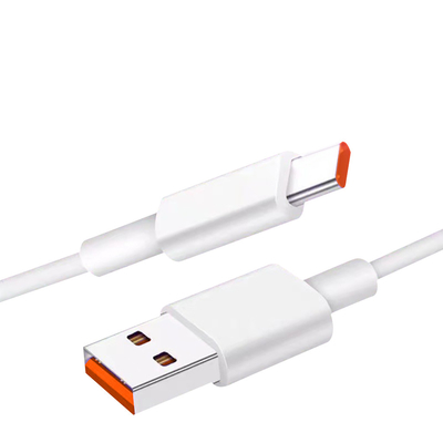 cavo di dati di carico di USB di colore bianco di lunghezza di 1m 20V 3A 60W USB 3,1 per il carico veloce