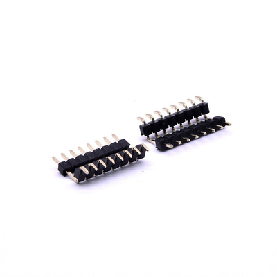 La doppia fila di plastica ha stampato i connettori del circuito, il passo SMD Pin Header di 2.54mm