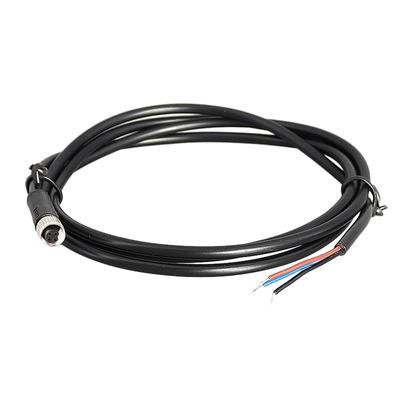 Assemblaggi cavi impermeabili M16 4 Pin Circular Connector Type del rivestimento di PVC IP67