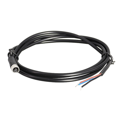 Assemblaggi cavi impermeabili M16 4 Pin Circular Connector Type del rivestimento di PVC IP67