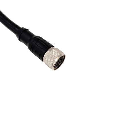 Maschio industriale della copertura di PVC del grado dell'assemblaggio cavi impermeabile di Shell M5 M16 del metallo alla femmina