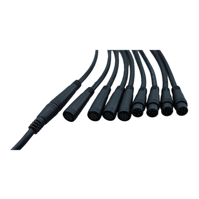 maschio di lunghezza di 3Ft alla bicicletta impermeabile femminile GPS di M8 6pin che posiziona il rivestimento di PVC del cavo
