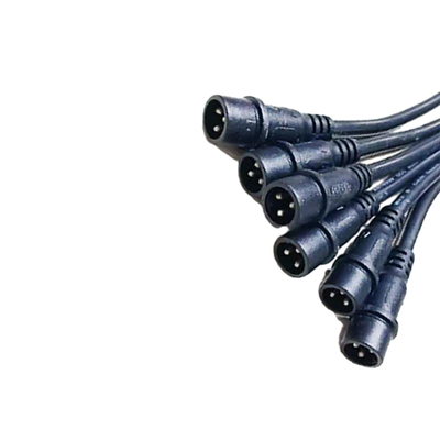 potere di 1M Long Black Color facendo uso degli assemblaggi cavi impermeabili all'aperto plurimandrini M18