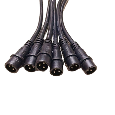 potere di 1M Long Black Color facendo uso degli assemblaggi cavi impermeabili all'aperto plurimandrini M18