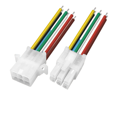 Cablaggio del cavo su misura multi colore con l'equivalente del connettore del passo 3191 di 3.96mm