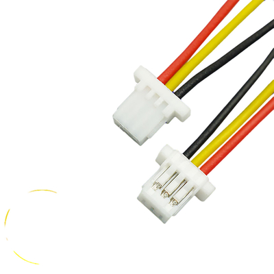 Trasporto di Jst e trattare il tipo su ordinazione di basso profilo del passo dell'assemblaggio cavi 1.00mm per la lampada del LED