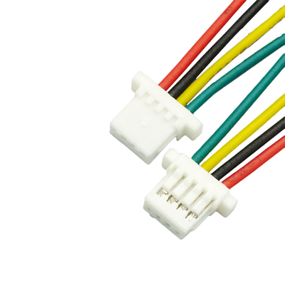Trasporto di Jst e trattare il tipo su ordinazione di basso profilo del passo dell'assemblaggio cavi 1.00mm per la lampada del LED