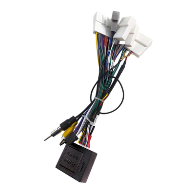 Colore rosso del terminale di 1,5 del tester di RCA del cavo del cablaggio 3 Gps dei rami per Nissan Vehicle