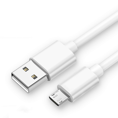 Cavo di carico 1M 2.4A del cavo di USB della copertura di PVC micro multifunzionale