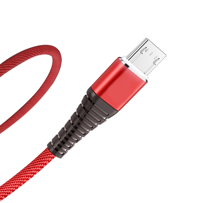 I dati di carico intrecciati di nylon di USB del cappotto cablano 3Ft 2.4A per il Mp3 Mp4