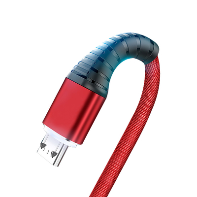 I dati di carico intrecciati di nylon di USB del cappotto cablano 3Ft 2.4A per il Mp3 Mp4