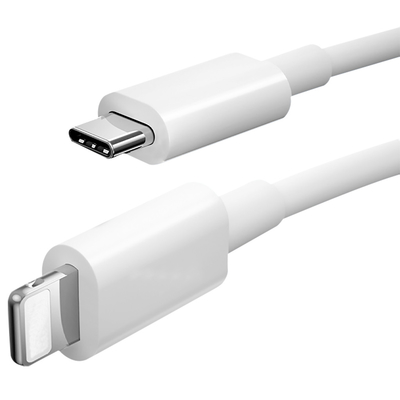 colore bianco di carico del Usb C - di C del cavo di dati di USB di lunghezza di 3Ft Usb3.1 con il rivestimento di PVC