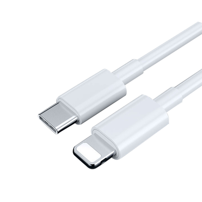 colore bianco di carico del Usb C - di C del cavo di dati di USB di lunghezza di 3Ft Usb3.1 con il rivestimento di PVC