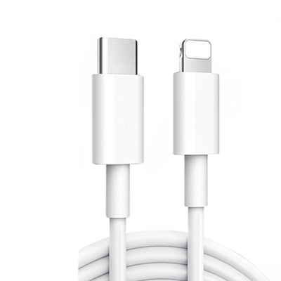 colore bianco di carico del Usb C - di C del cavo di dati di USB di lunghezza di 3Ft Usb3.1 con il rivestimento di PVC