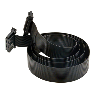 Passo piano di colore nero IDC 40 Pin Ribbon Cable 2.54mm per il computer automobilistico