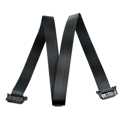Passo piano di colore nero IDC 40 Pin Ribbon Cable 2.54mm per il computer automobilistico