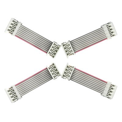 Passo piano Grey Color di lunghezza 2.54mm 1.27mm dei cavi a nastro UL2651 15cm