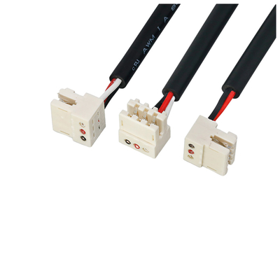 assemblaggi cavi di lunghezza IDC di 30cm con la presa di alimentazione beige di Lumberg 3515 di colore