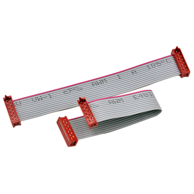 partita 12P del connettore di colore rosso di AMP 215083 degli assemblaggi cavi del passo IDC di 1.27mm micro