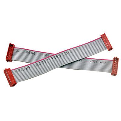 partita 12P del connettore di colore rosso di AMP 215083 degli assemblaggi cavi del passo IDC di 1.27mm micro