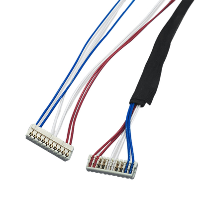calibro del cablaggio AWG30 del cavo del passo IDC di 1.0mm con il connettore di JST SSR IDC