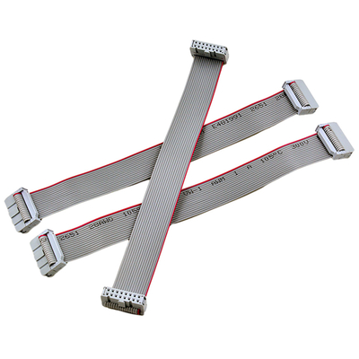 doppio tipo piano spina maschio del cavo a nastro di fila IDC di 2.54mm UL2651 di 28AWG