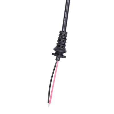 Assemblaggi cavi maschii e femminili di potere con dc di gommino di protezione barilotto Jack di 2.1mm x di 5.5mm