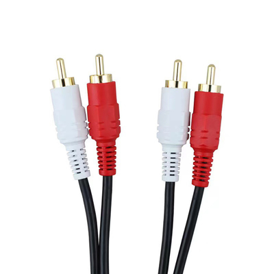 video audio cavi 3 RCA di 20m a 3 RCA con convertitore dell'adattatore di spina maschio l'audio