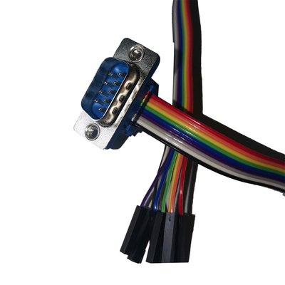 Audio video tipo su misura passo 10P dei cavi DIDC di DB9 Pin To 2.54mm
