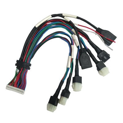 Alloggio della piegatura del cavo dell'assemblaggio cavi JST PH2.0 di Overmolding dell'alloggio di ATX alla femmina USB2.0