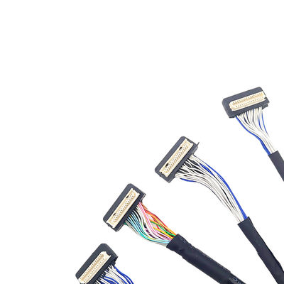 Cavo su ordinazione di DF9 31pin LVDS, tipo del connettore del passo di Flex Coaxial Cable 1mm
