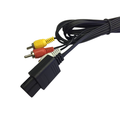 audio video cavo di 6ft Gamecube, avoirdupois di cavo composito per Nintendo 64 N64