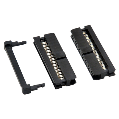 Passo di Pin Cable Connector Black Color 1.27mm 2.0mm della femmina 14 di IDC