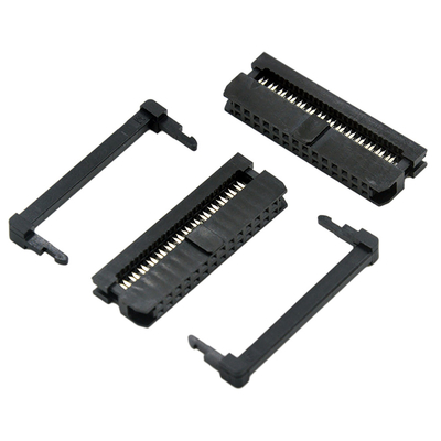 Passo di Pin Cable Connector Black Color 1.27mm 2.0mm della femmina 14 di IDC