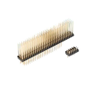 Connettore per PCB Gold Flash 2.0mm Pitch Through Hole Pin Header 2.54mm Pitch Male