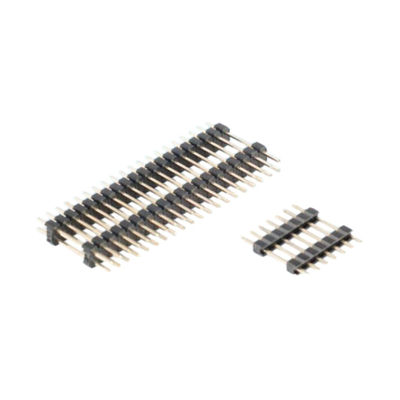 Connettore per PCB Gold Flash 2.0mm Pitch Through Hole Pin Header 2.54mm Pitch Male
