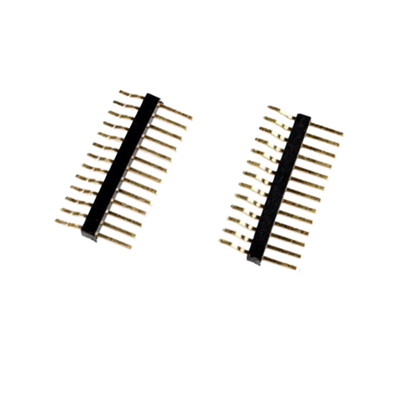2.54mm Pitch PCB Connector SMT Pin Header Dual Row Maschio 1A-10A
