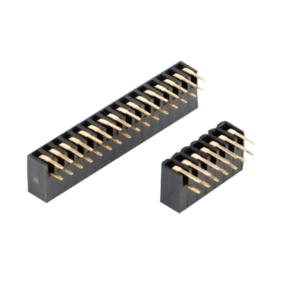 Connettore femminile per PCB ad angolo retto 0.5A a 3A attraverso il foro 2.54mm 2.0mm Pitch