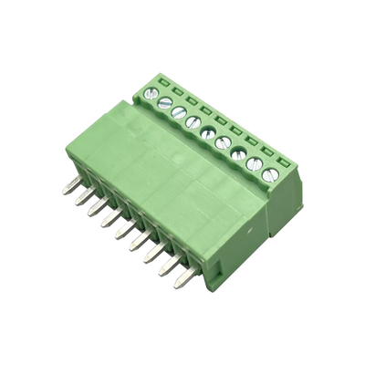 Connettore di blocco terminale in fiocco maschile femminile 3.81mm Pitch 2-16 Pins Plug In Verticale
