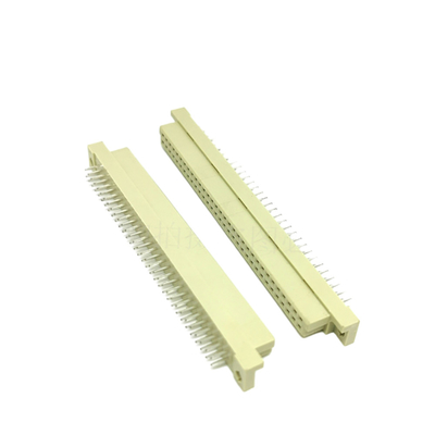 Din41612 2.54mm Pitch DIN connettore 48 pin femminile 3 file presa tipo C attraverso buco verticale vassoio imballaggio
