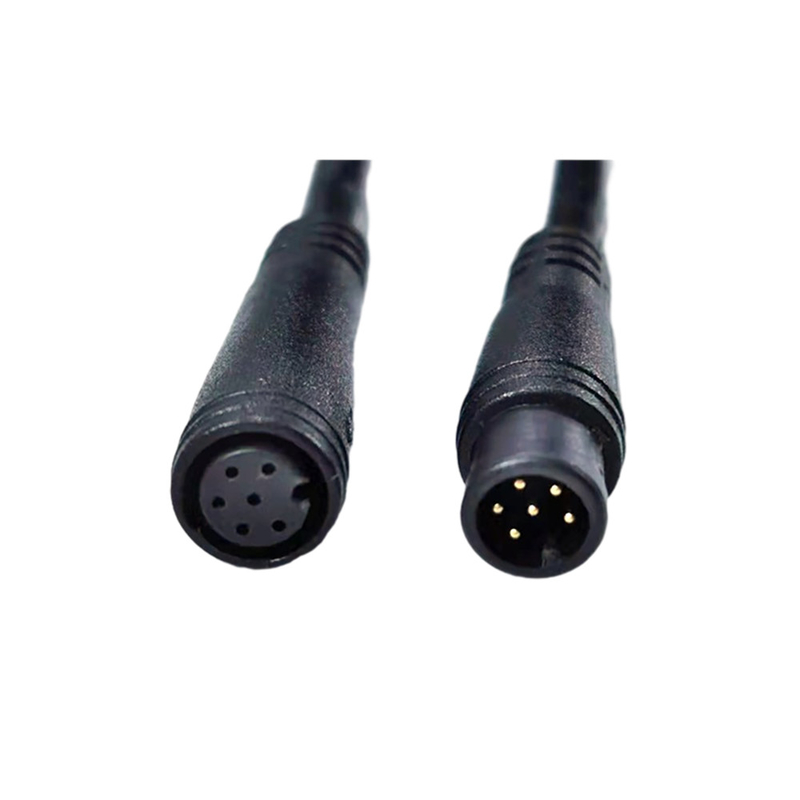 maschio di lunghezza di 3Ft alla bicicletta impermeabile femminile GPS di M8 6pin che posiziona il rivestimento di PVC del cavo