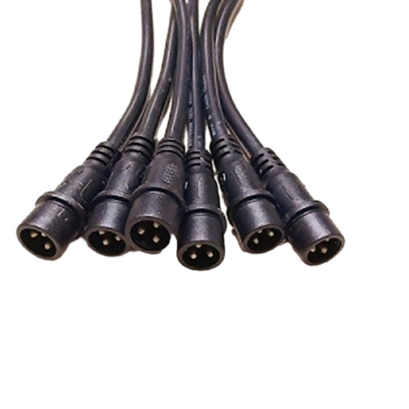 potere di 1M Long Black Color facendo uso degli assemblaggi cavi impermeabili all'aperto plurimandrini M18