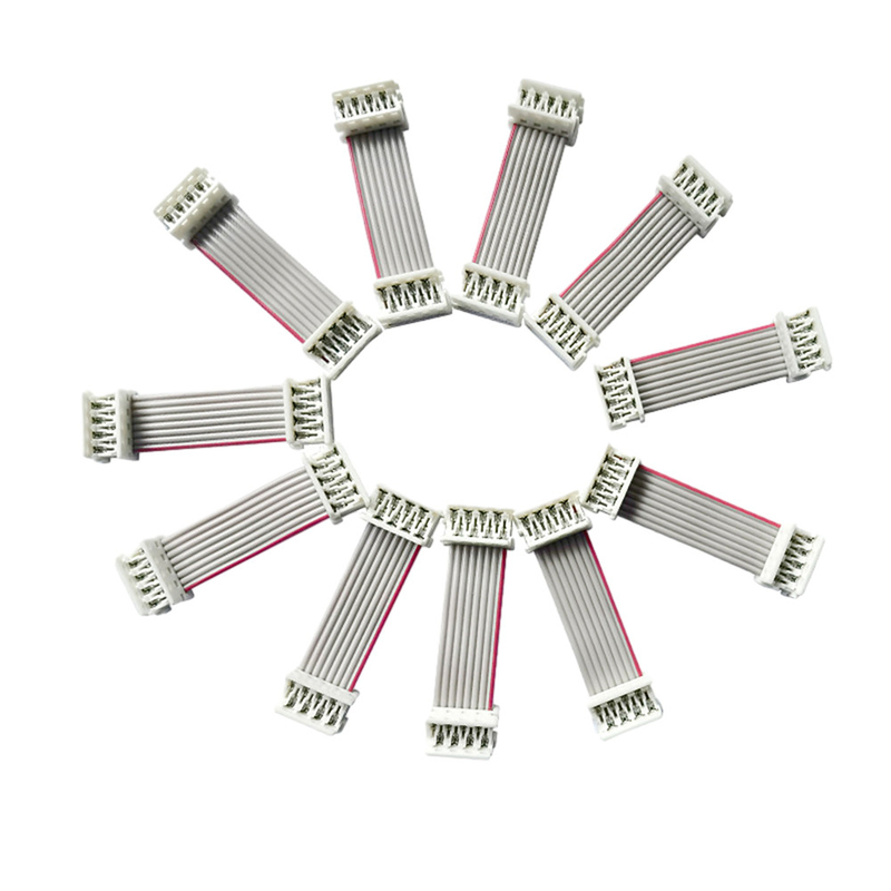 Passo piano Grey Color di lunghezza 2.54mm 1.27mm dei cavi a nastro UL2651 15cm
