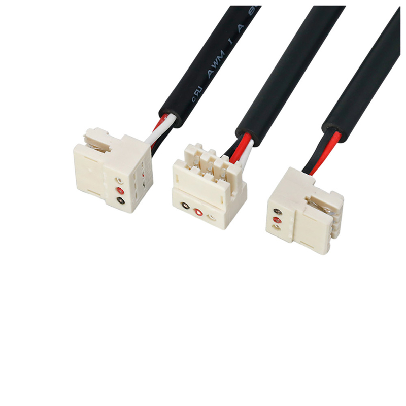 assemblaggi cavi di lunghezza IDC di 30cm con la presa di alimentazione beige di Lumberg 3515 di colore