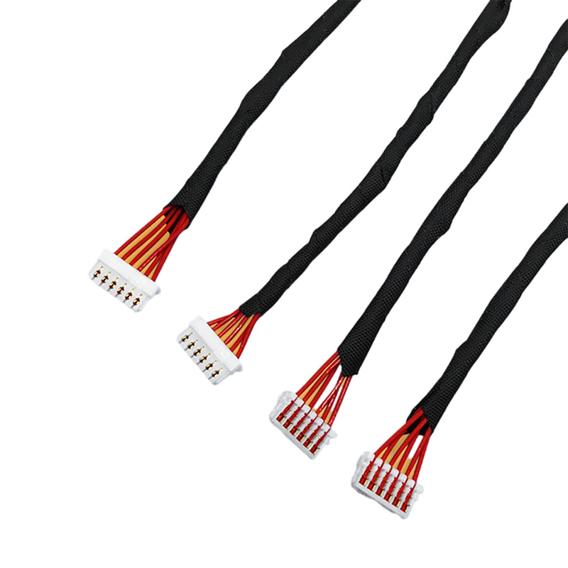 calibro del cablaggio AWG30 del cavo del passo IDC di 1.0mm con il connettore di JST SSR IDC