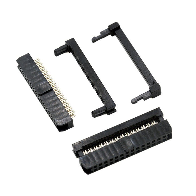 Passo di Pin Cable Connector Black Color 1.27mm 2.0mm della femmina 14 di IDC