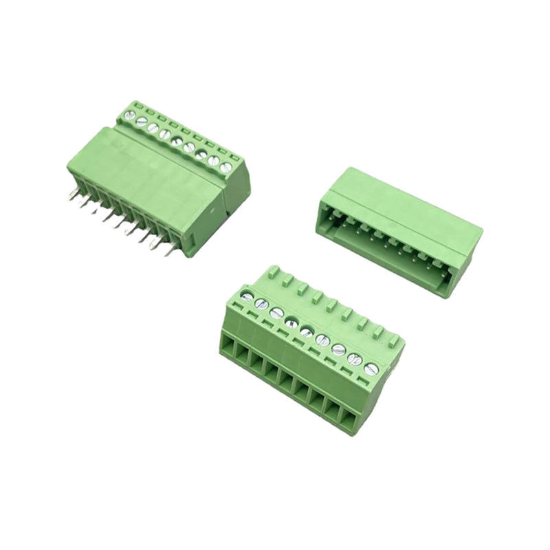 Connettore di blocco terminale in fiocco maschile femminile 3.81mm Pitch 2-16 Pins Plug In Verticale